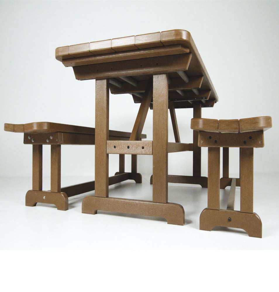 Park 33" x 70" Picnic Table - Image 2