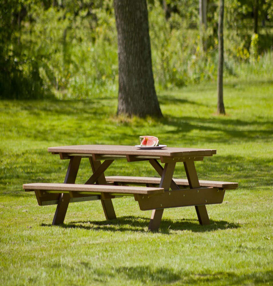 Park 72" Picnic Table - Image 2