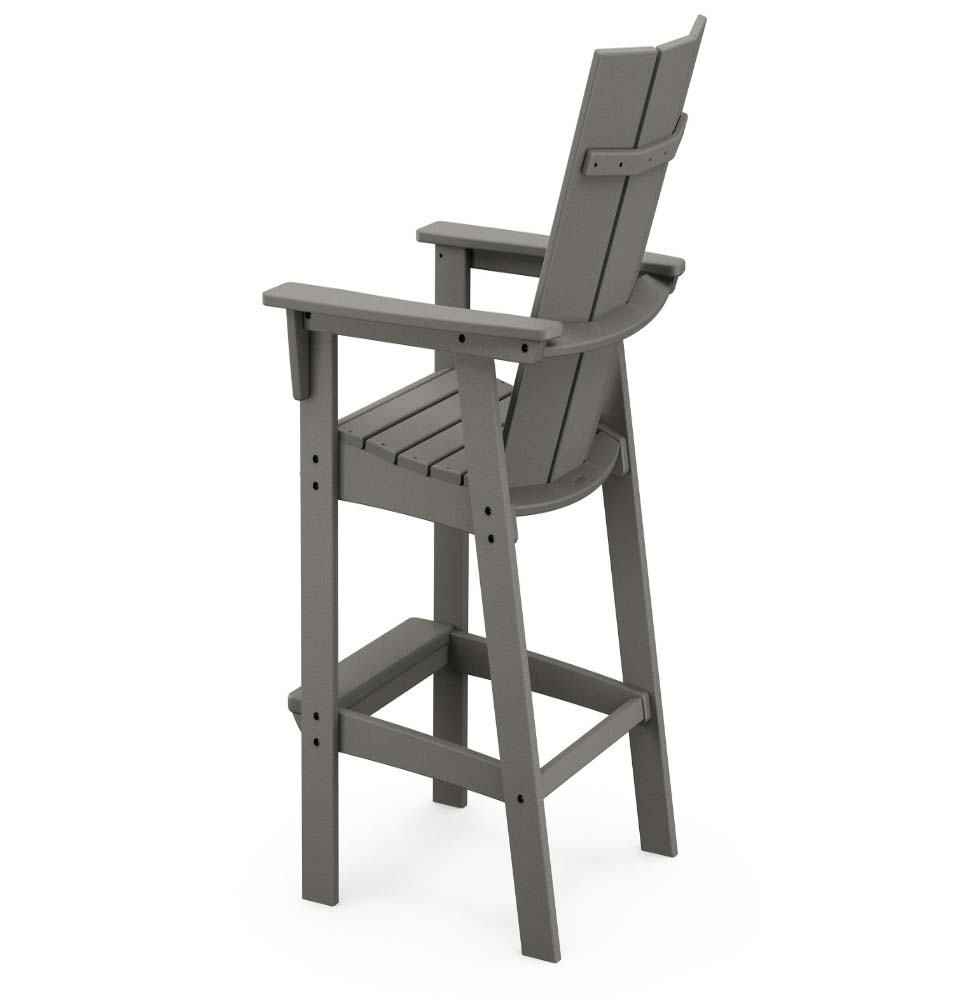 Modern Curveback Adirondack Bar Chair - Image 2