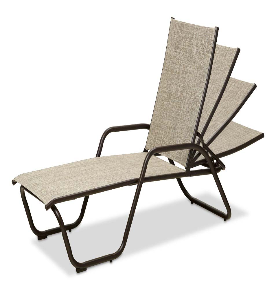 Gardenella Sling Four-Position Stacking Chaise - Image 2