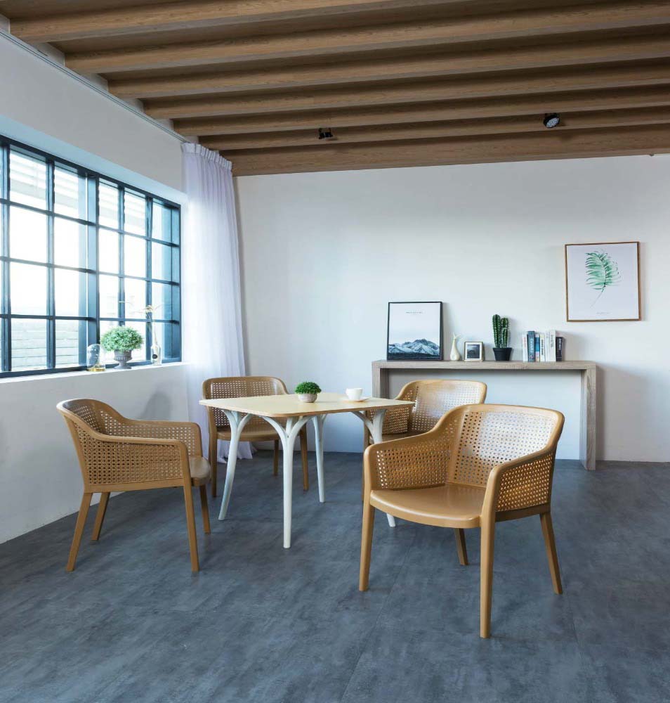 Grace Rattan Dining Arm Chair - Image 2