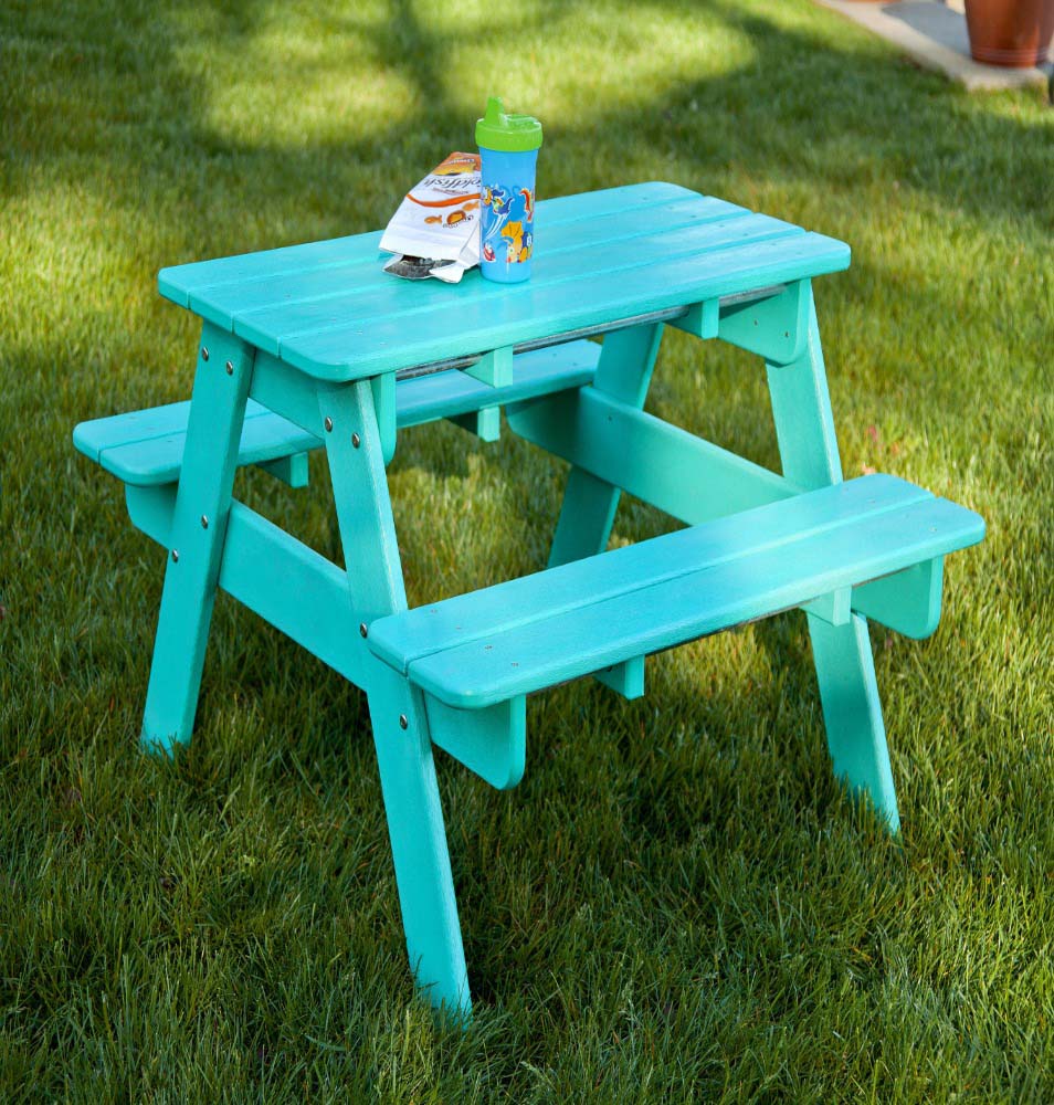Kids Outdoor Picnic Table - Image 2