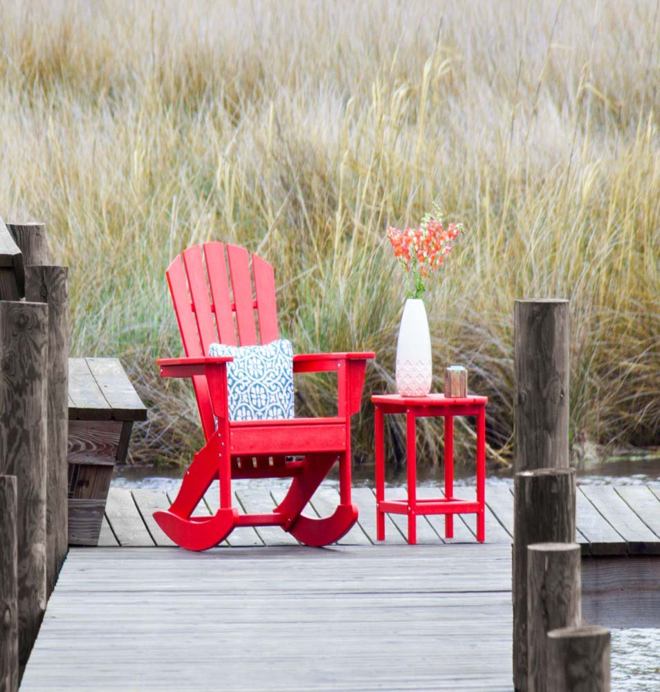 Palm Coast Adirondack Rocking Chair - Image 2