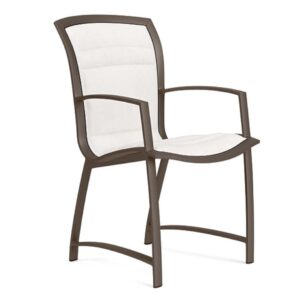 Wave Padded Sling Arm Chair