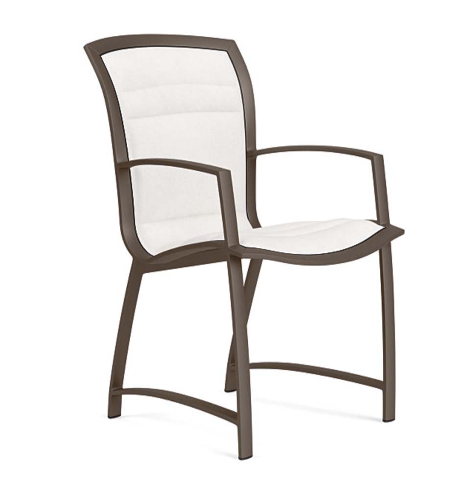 Wave Padded Sling Arm Chair