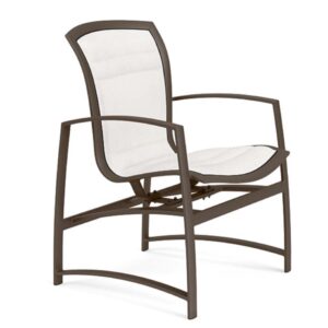 Wave Padded Sling Motion Arm Chair