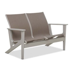 Wexler Sling Chat Height Loveseat w/ MGP Arms