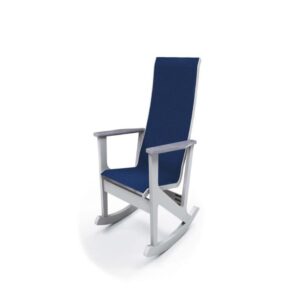 Wexler Sling Chat Height Supreme Rocker w/ Rustic Arms