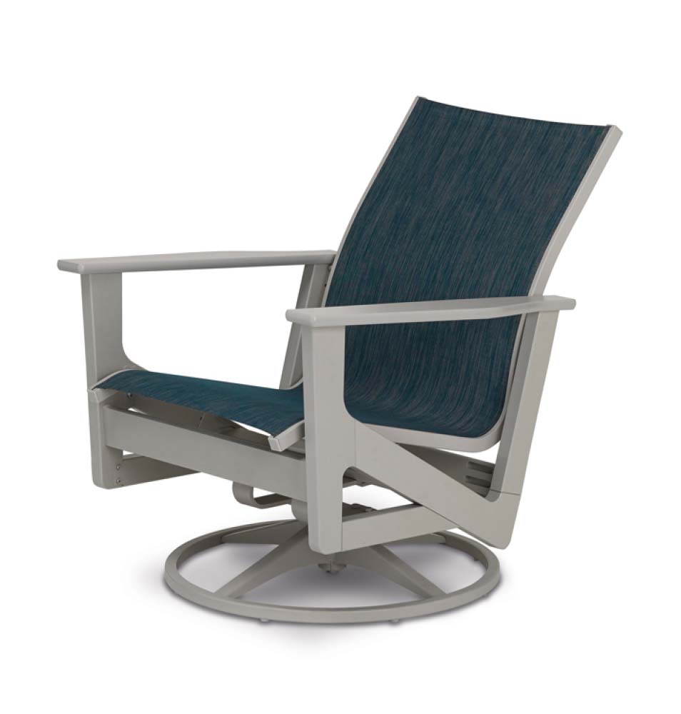 Wexler Sling Chat Height Swivel Rocker w/ MGP Arms