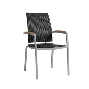 Zunix Dining Arm Chair (Woven)