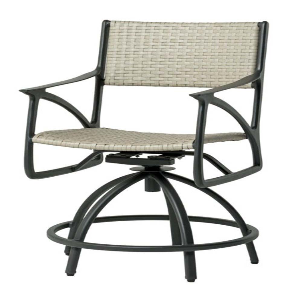 Amari Woven Swivel Rocking Balcony Stool