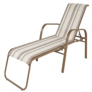 Anna Maria Sling Chaise Lounge - Stackable