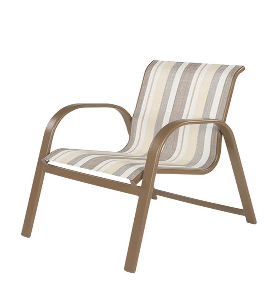 Anna Maria Sling Dining Arm Chair - Stackable
