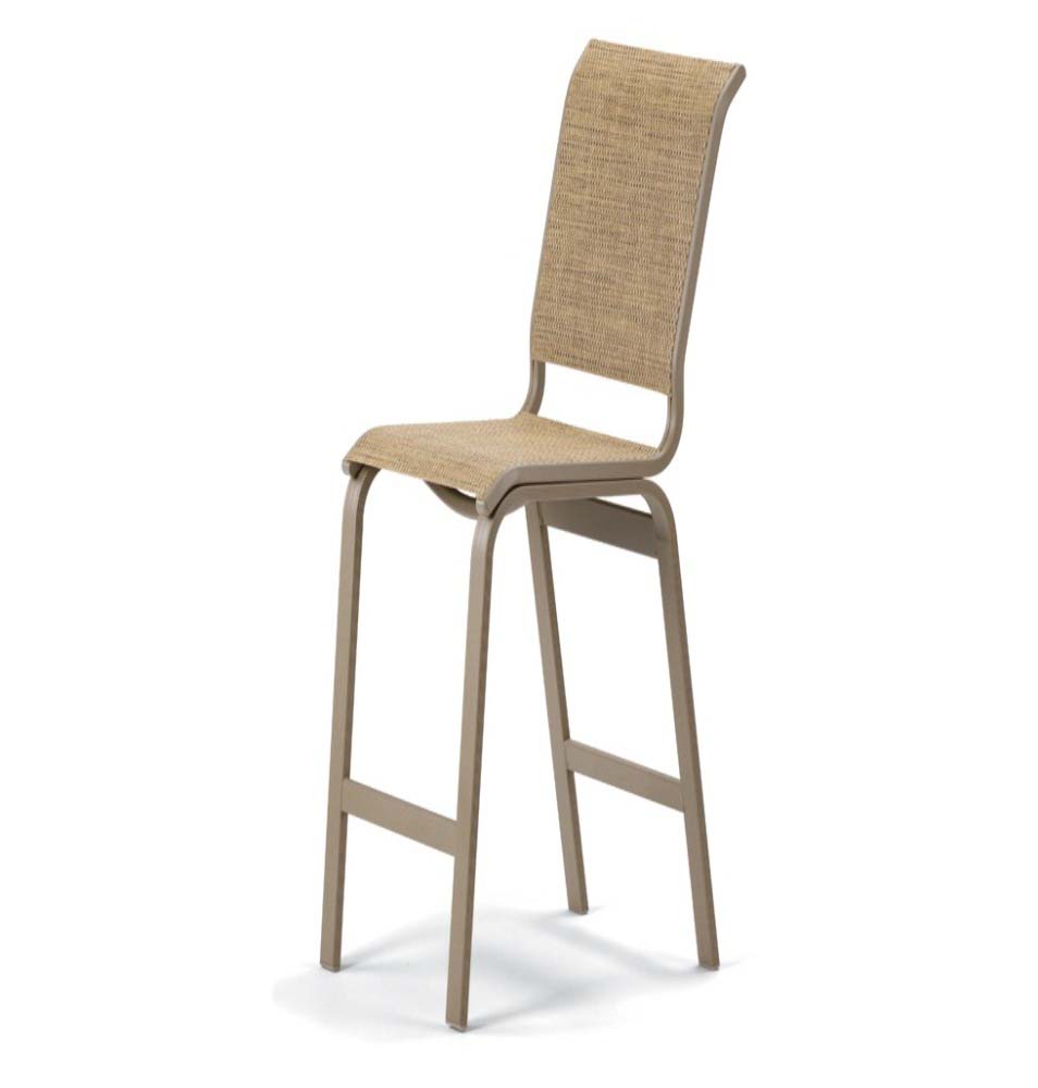 Aruba Sling Balcony Height Armless Cafe Chair