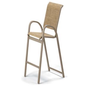 Aruba Sling Balcony Height Stacking Cafe Chair