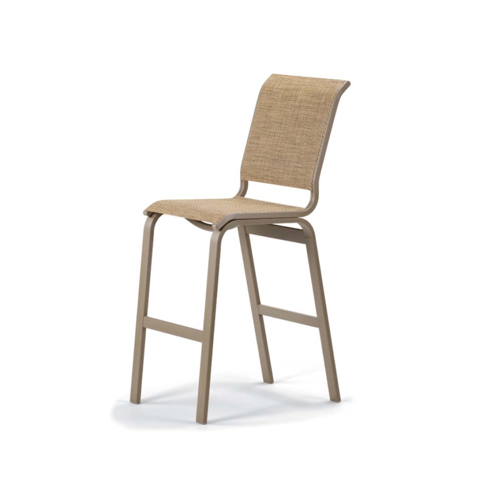 Aruba Sling Bar Height Armless Cafe Chair