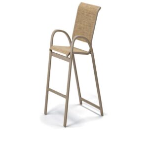 Aruba Sling Bar Height Stacking Cafe Chair