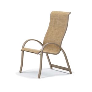 Aruba Sling Supreme Stacking Arm Chair