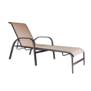 Bayside Sling Stackable Adjustable Chaise