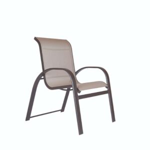 Bayside Sling Stackable Low Back Dining Chair