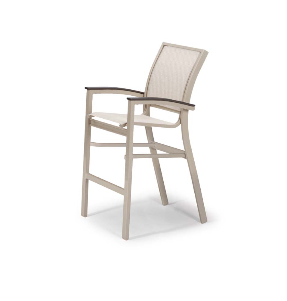 Bazza Sling Balcony Height Stacking Cafe Chair