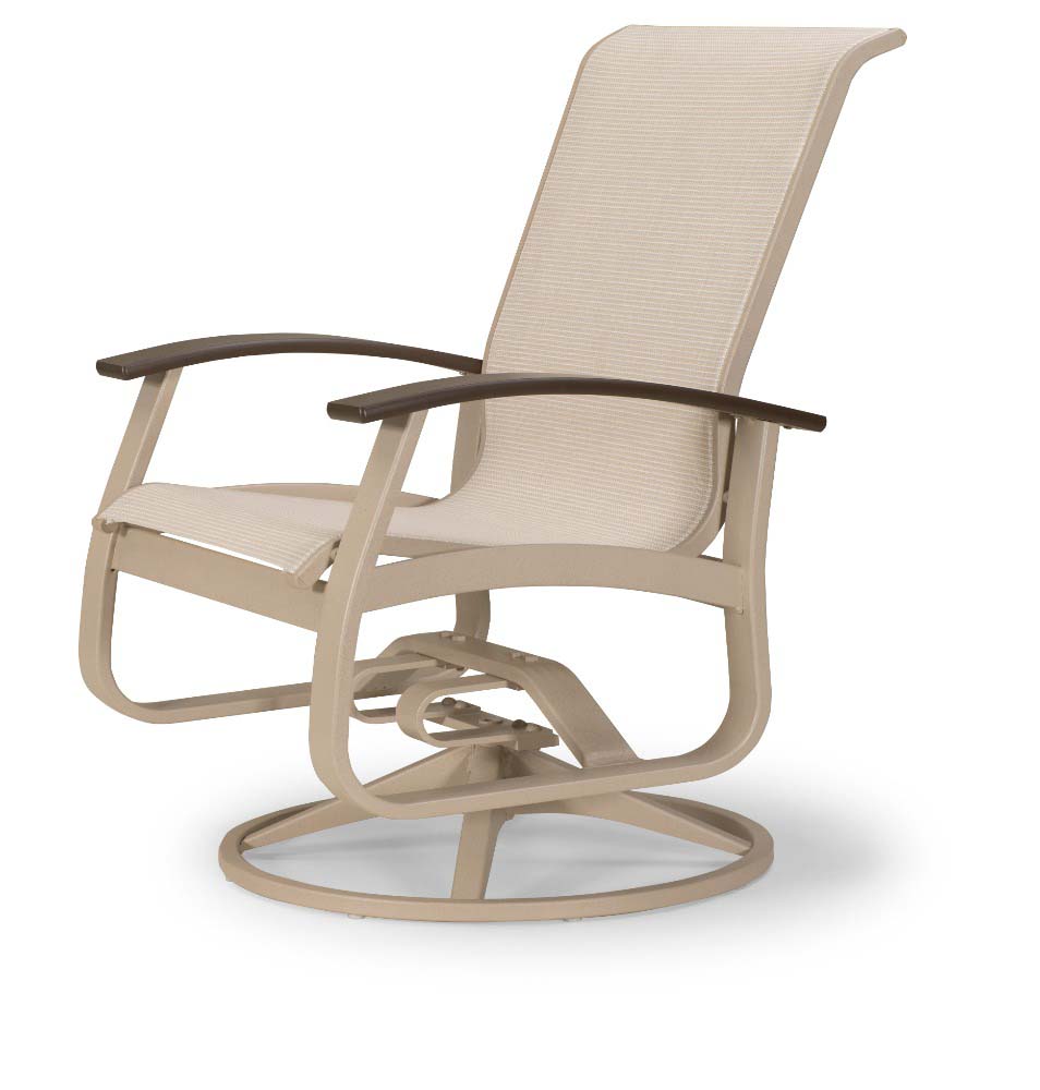 Belle Isle Sling Swivel Rocker