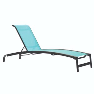 Capstone Sling Stackable Adjustable Chaise