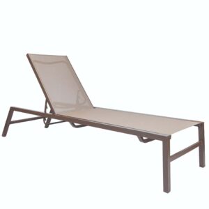 Cypress Sling Stackable Adjustable Chaise