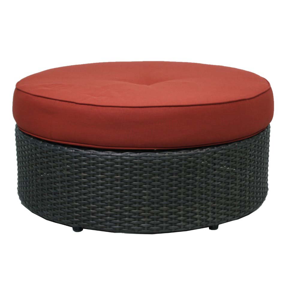 Del Mar 42" Round Ottoman