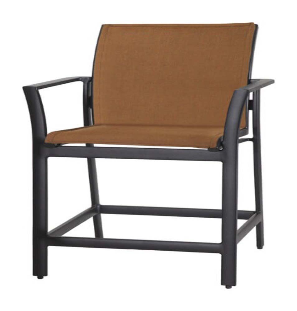 Echelon Padded Sling Stationary Balcony Stool