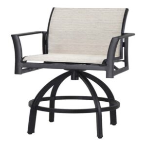 Echelon Sling Swivel Bar Stool