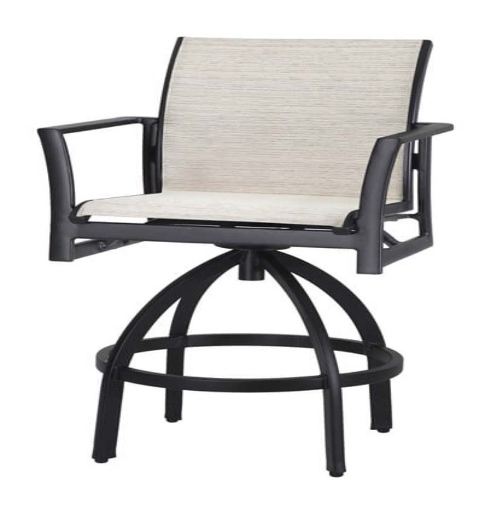 Echelon Sling Swivel Bar Stool