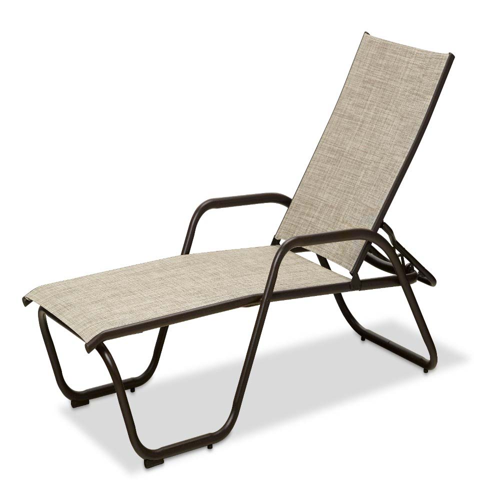 Gardenella Sling Four-Position Stacking Chaise