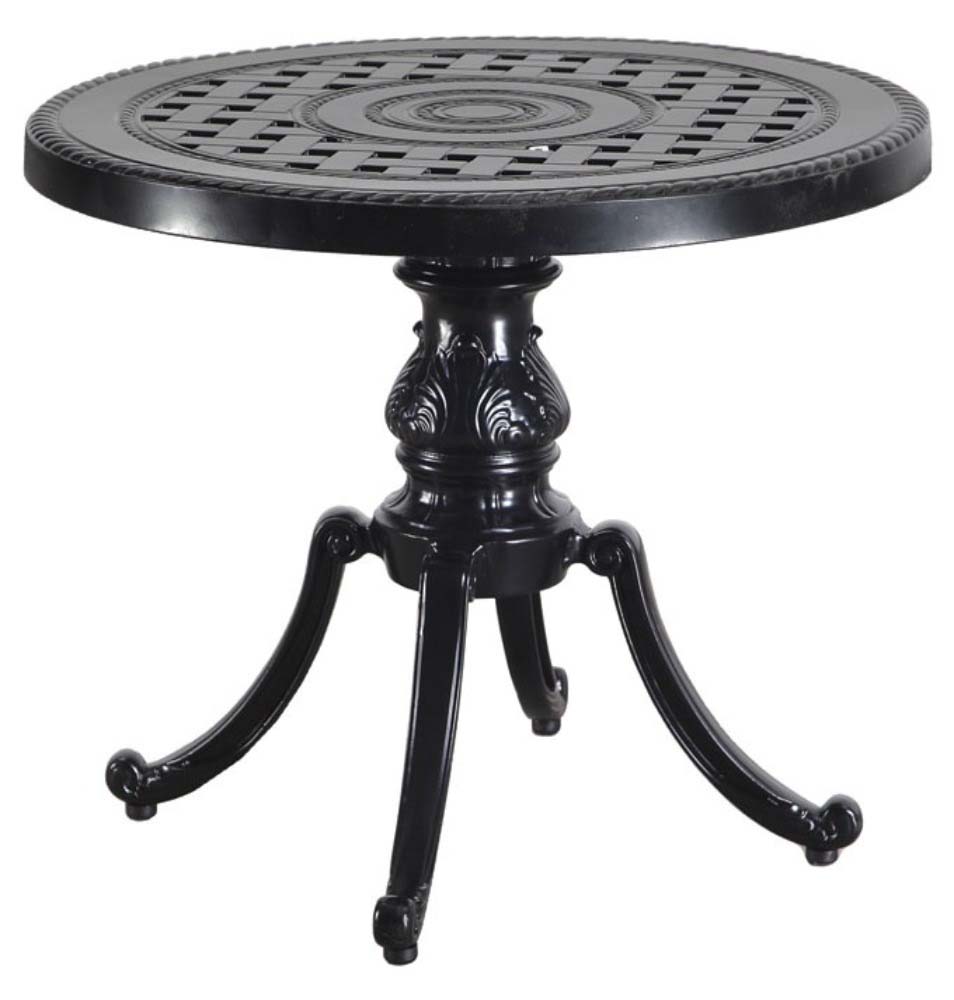 Grand Terrace 26" Round End Table w/Regal Base