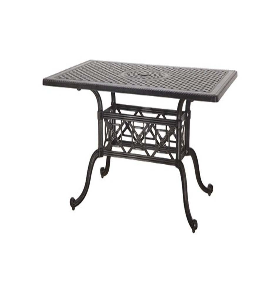 Grand Terrace 42"x63" Rectangular Bar Table