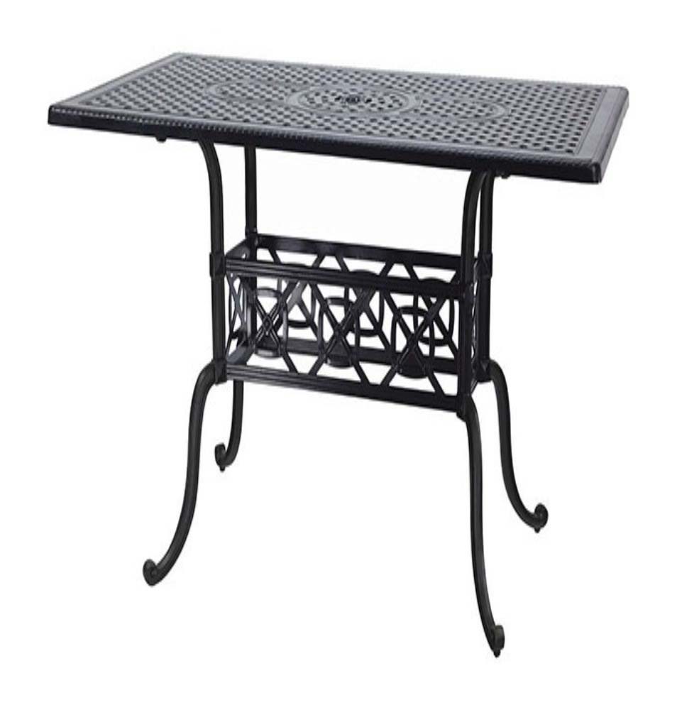 Grand Terrace 42"x72" Rectangular Balcony/Gathering Table