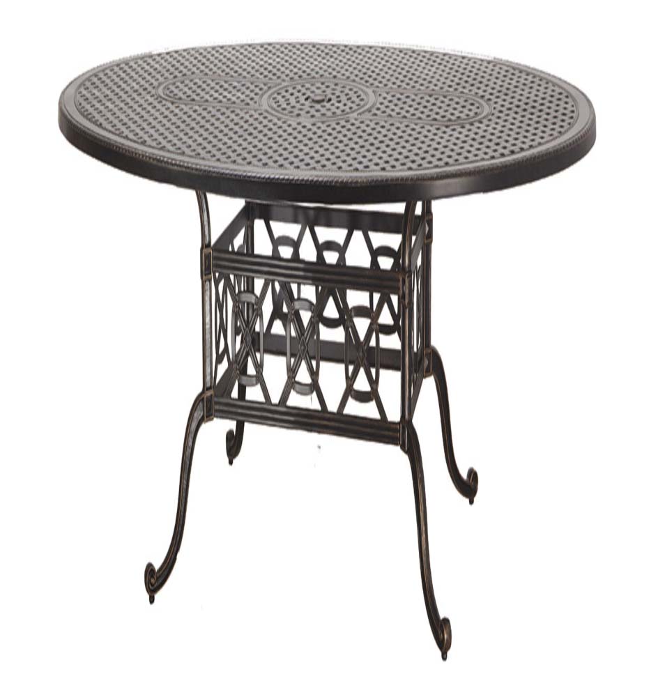 Grand Terrace 60"x80" Geo Dining Table