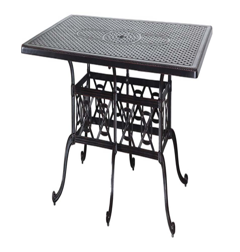 Grand Terrace 60"x90" Rectangular Dining Table