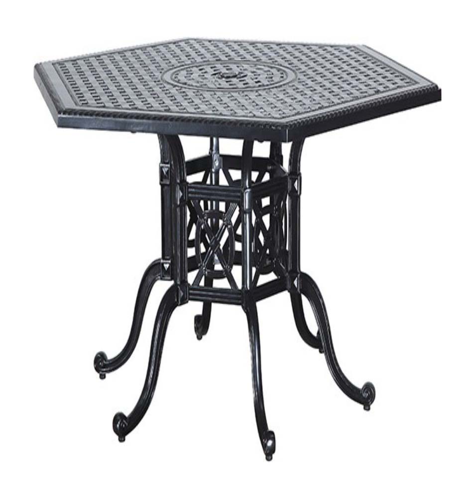 Grand Terrace 61" Hexagon Dining Table