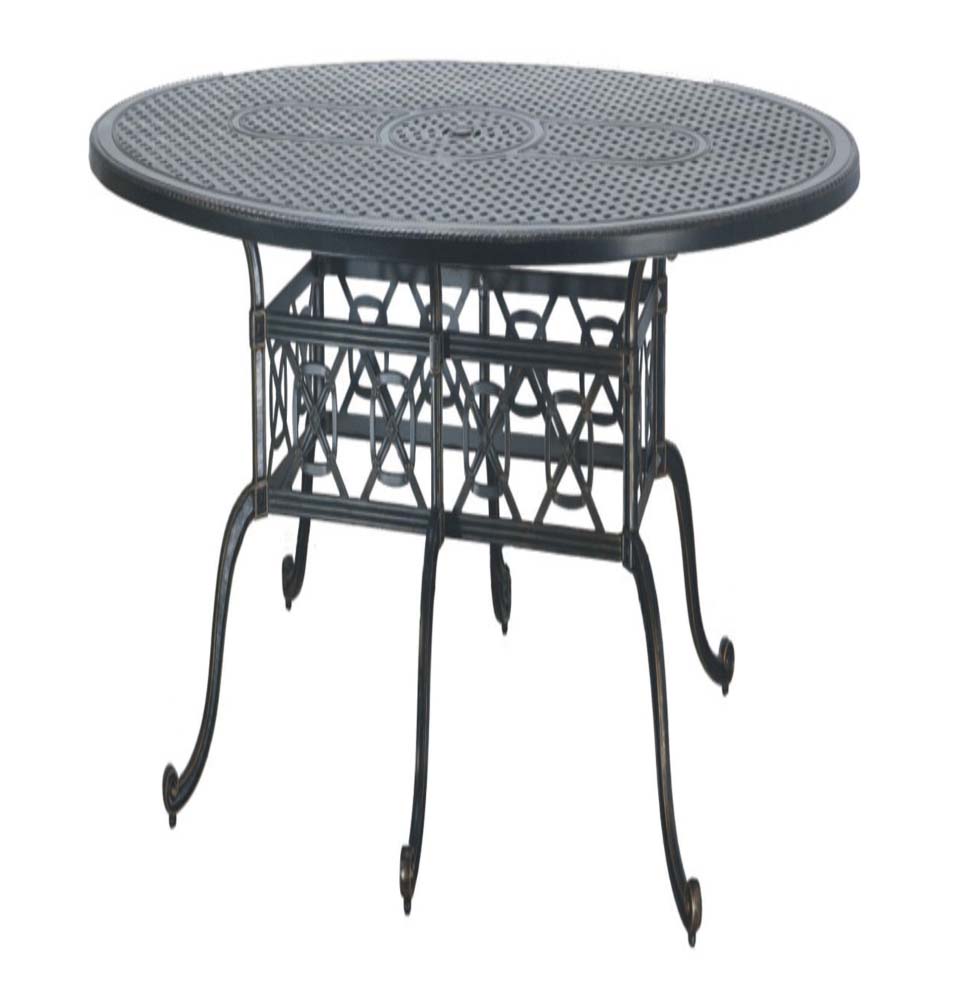 Grand Terrace 72"x102" Geo Bar Table