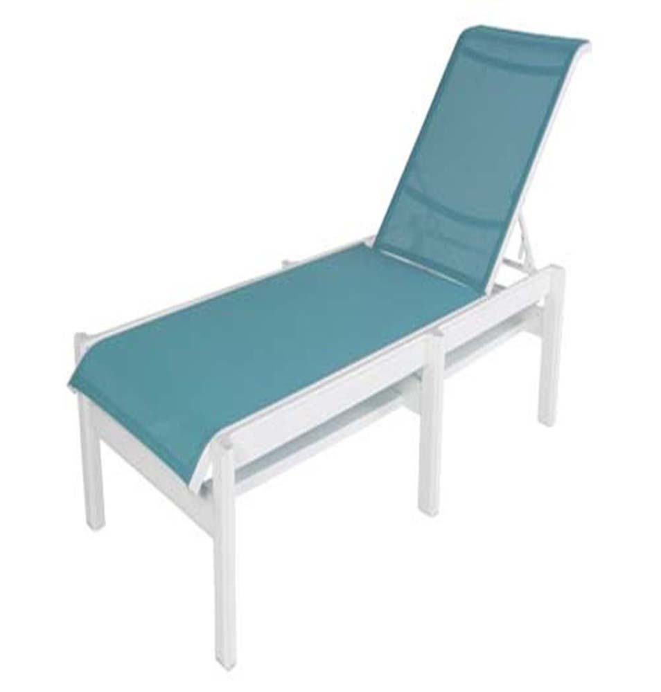 Hampton Sling Armless Chaise Lounge