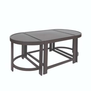 Horizon 3-Piece Oval Cocktail Table