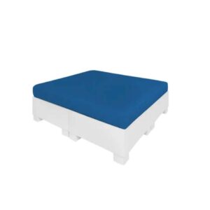 Affinity Square Sunbed with Flat Cushion