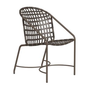 Kantan Aluminum Vinyl Arm Chair