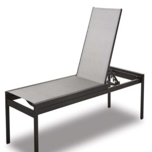 Kendall Sling Lay-flat Stacking High Bed Armless 18" Chaise