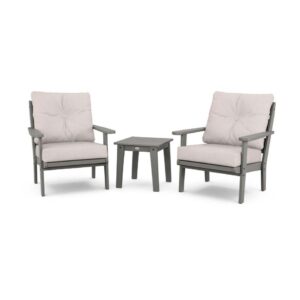 Lakeside 3-Piece Deep Seating Chair Set