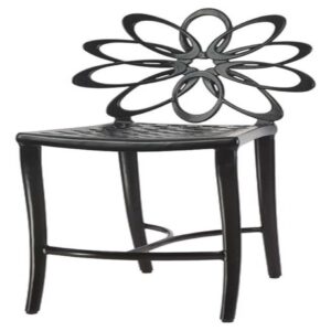 Lotus Cushion Stationary Bar Stool w/o Arms
