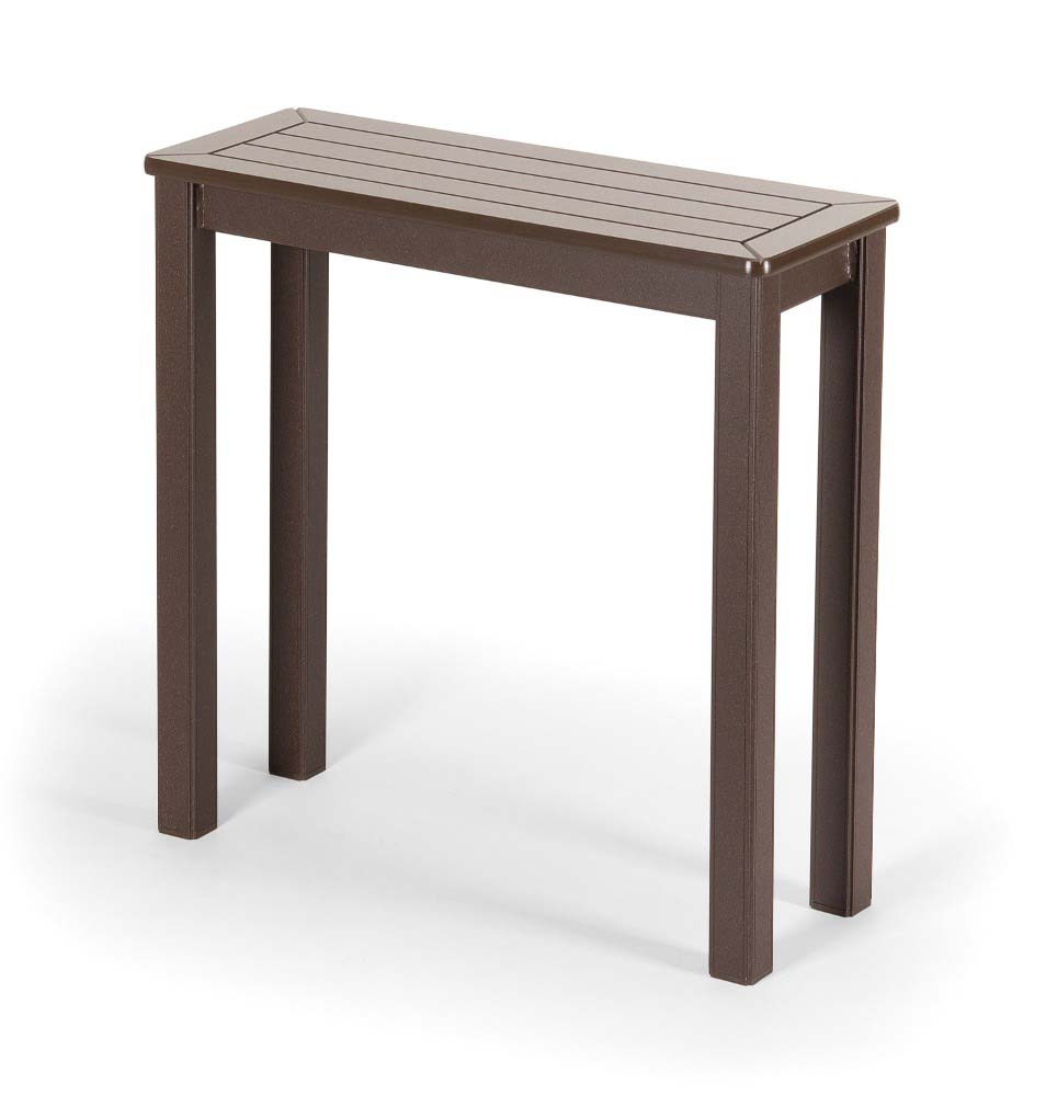 Marine Grade Polymer Top Table 10" x 27" Chaise Table