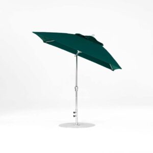 Monterey Fiberglass Market 6.5' Square Crank Lift/Auto Tilt Umbrella