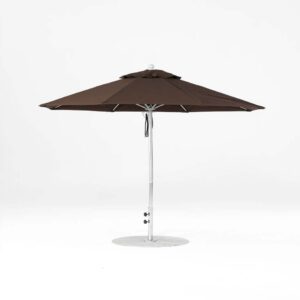 Monterey Fiberglass Market 7.5' Octagon Pulley Lift Umbrella
